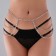 Erotic accessory on the waist, silver