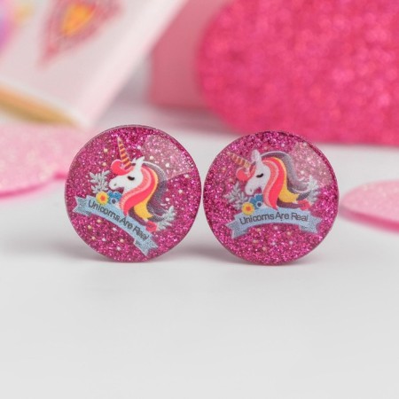 Clips children's “chosen” unicorns shiny, mix drawing, mix color-3