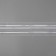Curtain tape, organza, 4 cm, 50 ± 1 m, transparent color