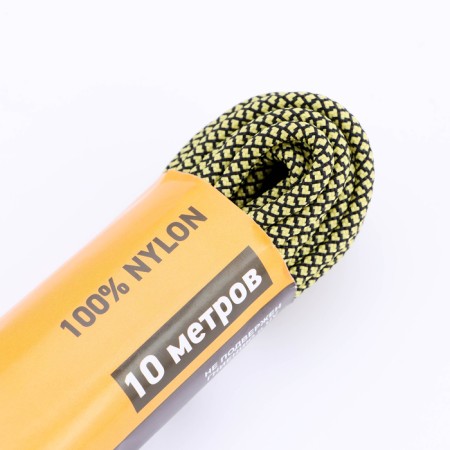Paracord 550, nylon, neon -yellow snake, D - 4 mm, 10 m-2