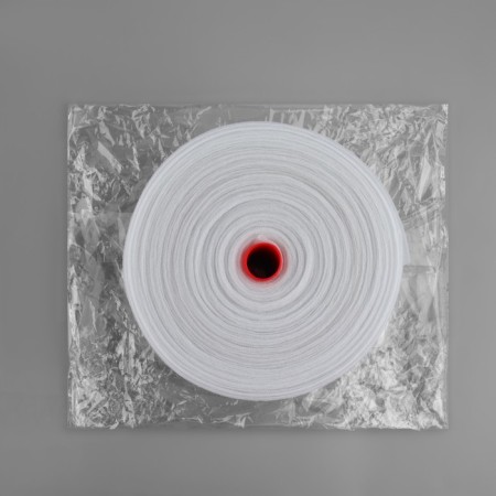The curtain tape is pipe, organza, 10 cm, 50 ± 1 m, the color is transparent-5