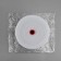The curtain tape is pipe, organza, 10 cm, 50 ± 1 m, the color is transparent