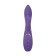 Vibrobler with the Come-Hither Jos Fingie function, 21.6 cm, silicone, purple color