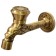 Bronze de Luxe 21594/1 crane, for a bathhouse, long, with aerator