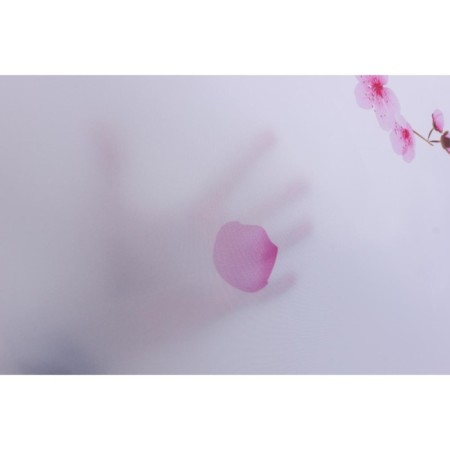 Sakura bathroom curtains, 180 × 200 cm-3