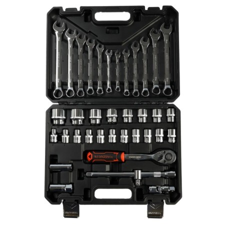 Car tools Kingqueen Wib-60011, 72 teeth, 1/2, 37 items-1