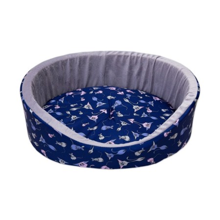 A bed with a side "Kotomysh", 53 x 40 x 17 cm