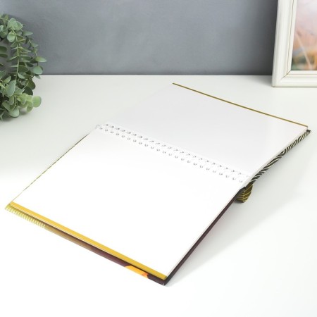 Photo album magnetic 20 sheets "Travel to weightlessness" 29x24x2 cm-2