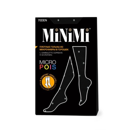 Women's golfs minimi Micro Pois 70, single size, Nero color