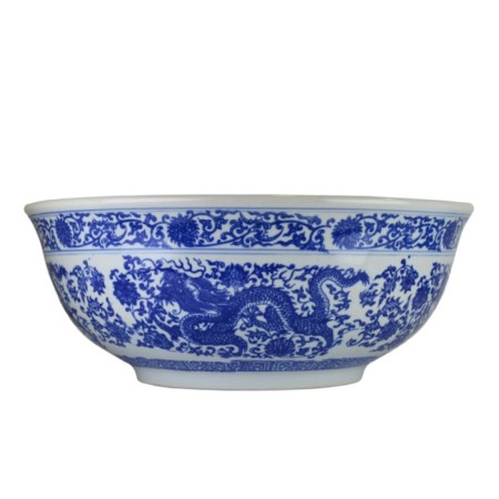 Haling shell Bronze de Luxe Dragons 6050, 410x410x140 mm, without overflow, faience-1