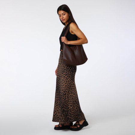Women's bag on magnet Textura, large size, burgundy color-8