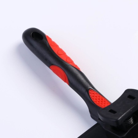Pucrheck with self-cleaning without drops, 8.5 x 15.5 cm, black-red-3