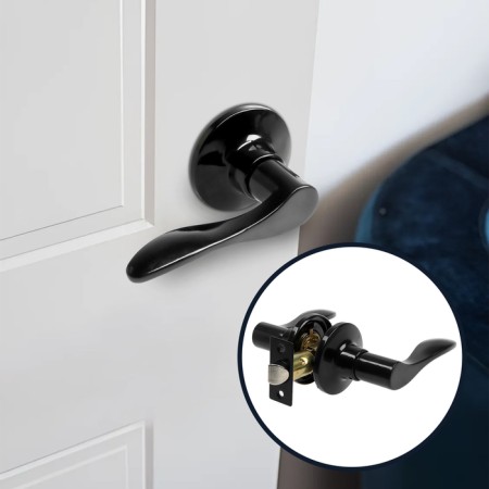 Latch (fashion 3187), interior, glossy black color