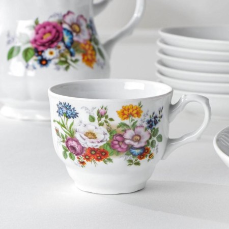 Set of tableware "Bouquet of flowers", 34 items-2