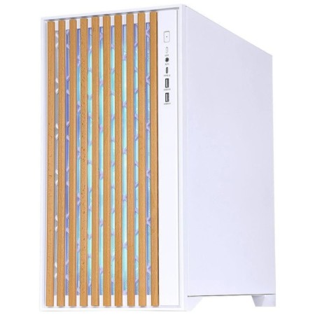 Корпус Formula TimberLine T0 белый без БП mATX 6x120mm 6x140mm 2xUSB3.0 audio-3