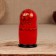 Nesting doll "Anyuta", red, 5-doll