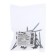 Self-tapping screws of gypsum plasterboard-drone tundra Krep 3.5x41 mm, phosphate, 25 pcs.