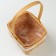 Playfish basket, 16 x 13 x 11/28 cm, sequoia