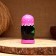 Matryoshka 5-doll "festive pink" with God's cow 10-11 cm
