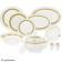 Dining Service Lenardi Annabelle, 28 items