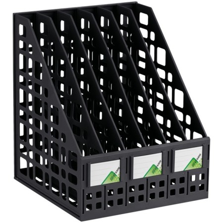 Capital, vertical, 6 departments, black