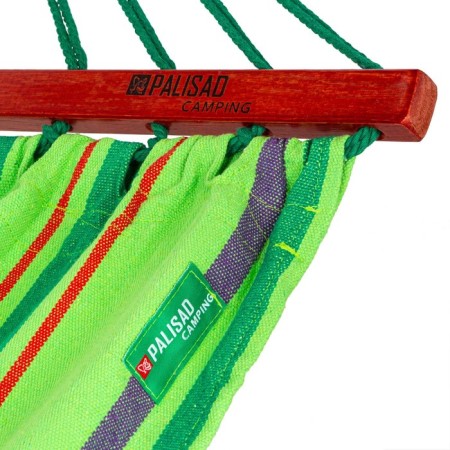 GAMAK Palisad Camping, 200x100 cm, with wooden strips-3
