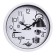 Wall clock, series: kitchen, "kitchen appliances", smooth move, D-20 cm