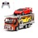 Avtobos Radio -controlled truck, with 2 machines, operates on the battery, light, mix