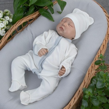 Kinderlitto Kapuchino discharge kit, 4 items, height 50-56 cm, color light gray-4