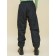 Pants for girls, height 134 cm, black color