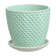 Flower Pot "Fine" Green Boss №2, 1.3l