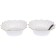 A set of curly salad bowls Balsford "Grace", porcelain, d = 16 cm, 2 pcs