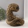 New Year's figure "Snake Gummi" 22 x 16 x 18 cm.