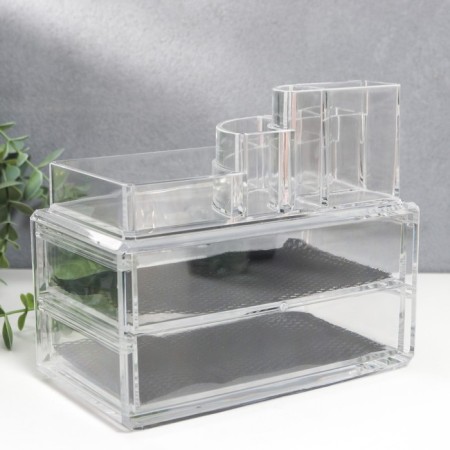 ORGANIZER CHANTER PLAC 2 Boxes Transparent 16x11.3x18.5 cm-4