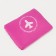 Board Road on a zipper, folding in a cosmetic bag, outer pocket, gray/pink color