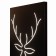 Wall lamp Mantra Trazos, Led, 1400lm, 4000k, 650x40x1000 mm, matte black color