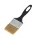 Brush flat "Akor" euro, natural bristles, plastic handle, 50x8 mm