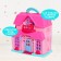 Plastic house for dolls "Family" with figures and accessories, light, sound