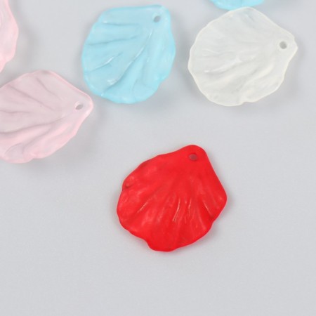 Suspension "leaves" plastic mix 1.6x2 cm-1