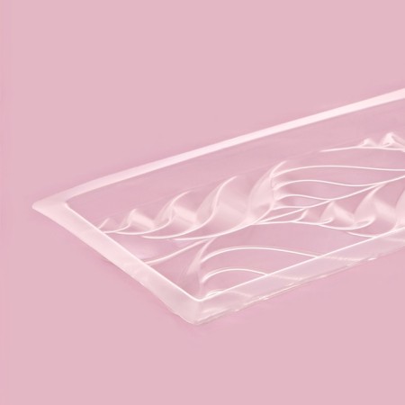 Form for chocolate and sweets "feathers", 18 × 8 cm, transparent color-4