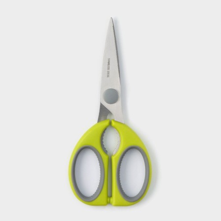 Scissors kitchen shares "Elba", 22 cm, green color-2