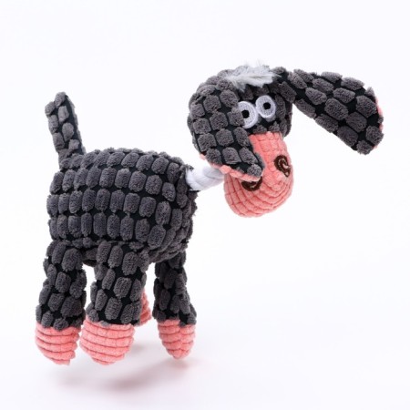 Soft toy for dogs "Funny Dvor", 27 x 8 cm, mix of flowers-4