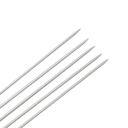 Nosy aluminum knitting needles with 20 cm/2.5 mm coating-2