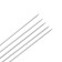 Nosy aluminum knitting needles with 20 cm/2.5 mm coating