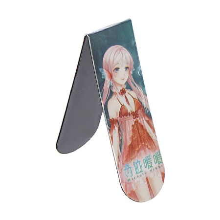 A set of magnetic bookmark for books Calligrata 6 pieces, "anime", mix-9
