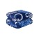 Bridge blanket, size 150x200 cm, blue color