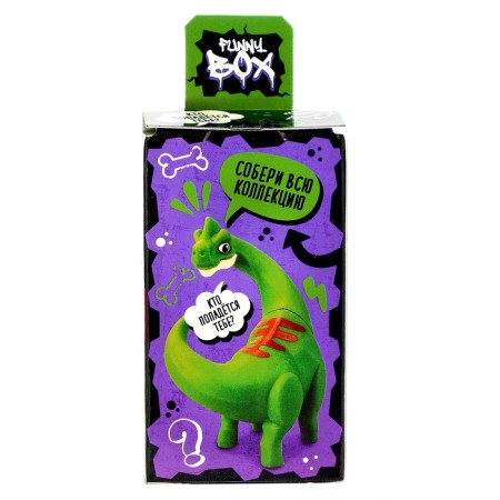 Toy - Funny Box Surprise "Dinosaurians": figure, stickers-6