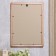 Photo frame pine С20 red 25x35 cm (plastic screen)