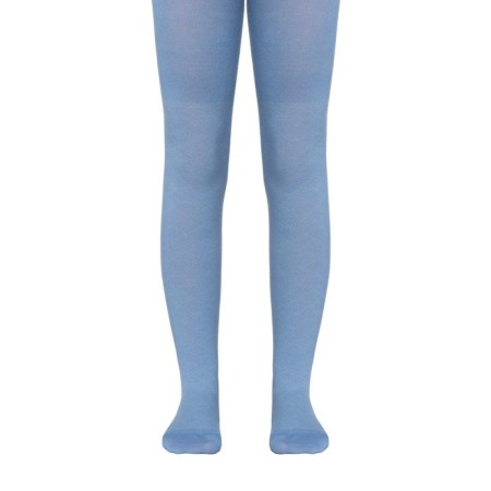 Pantyhose baby thin cotton CONTE KIDS, height 104-110 cm, blue color