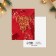 Postcard - Compliment "Happiness", 6 x 8 cm, New Year